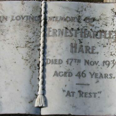 HARE Ernest Hartley -1936