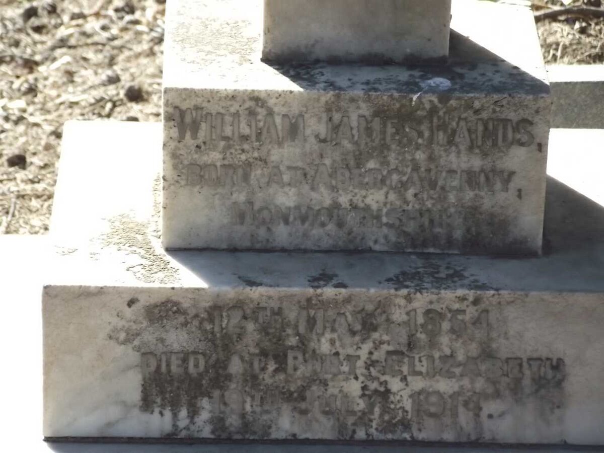 HANDS William James 1854-1914