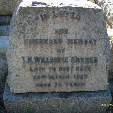 HARMER T.H. Willshire -1925