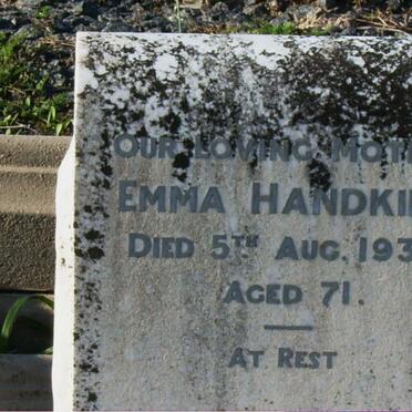 HANDKINS Emma -1939