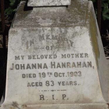 HANRAHAN Johanna -1903