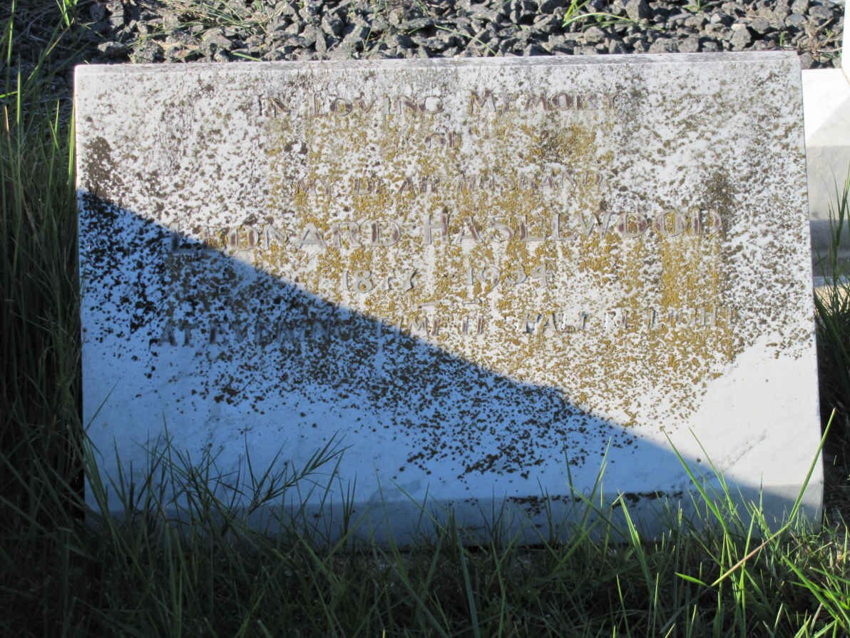 HASELWOOD Leonard 1877-1934