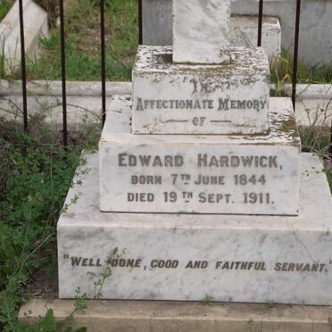 HARDWICK Edward 1844-1911