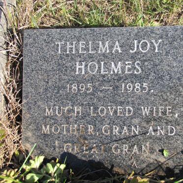 HOLMES Thelma Joy 1895-1985