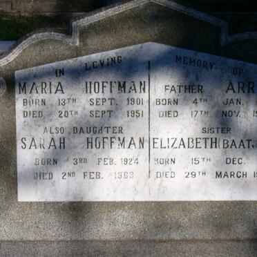 HOFFMANN :: BAATJIES