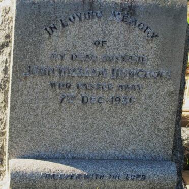 HOWCROFT John William -1931