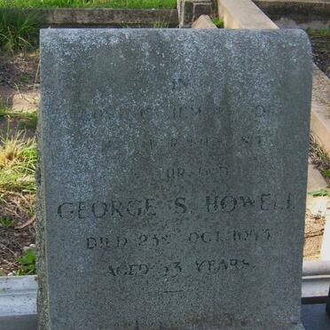 HOWELL George S. -1953