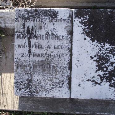 HENDRICKS Maya -1915