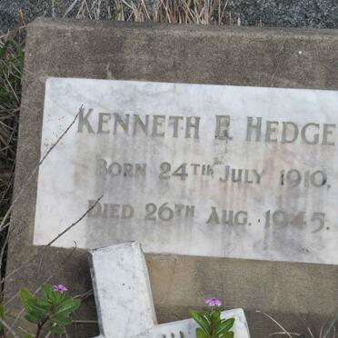 HEDGES - Kenneth E. 1910-1945