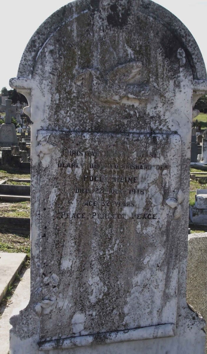 HEINE Christian Henry -1918