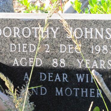 JOHNSON Dorothy -1983