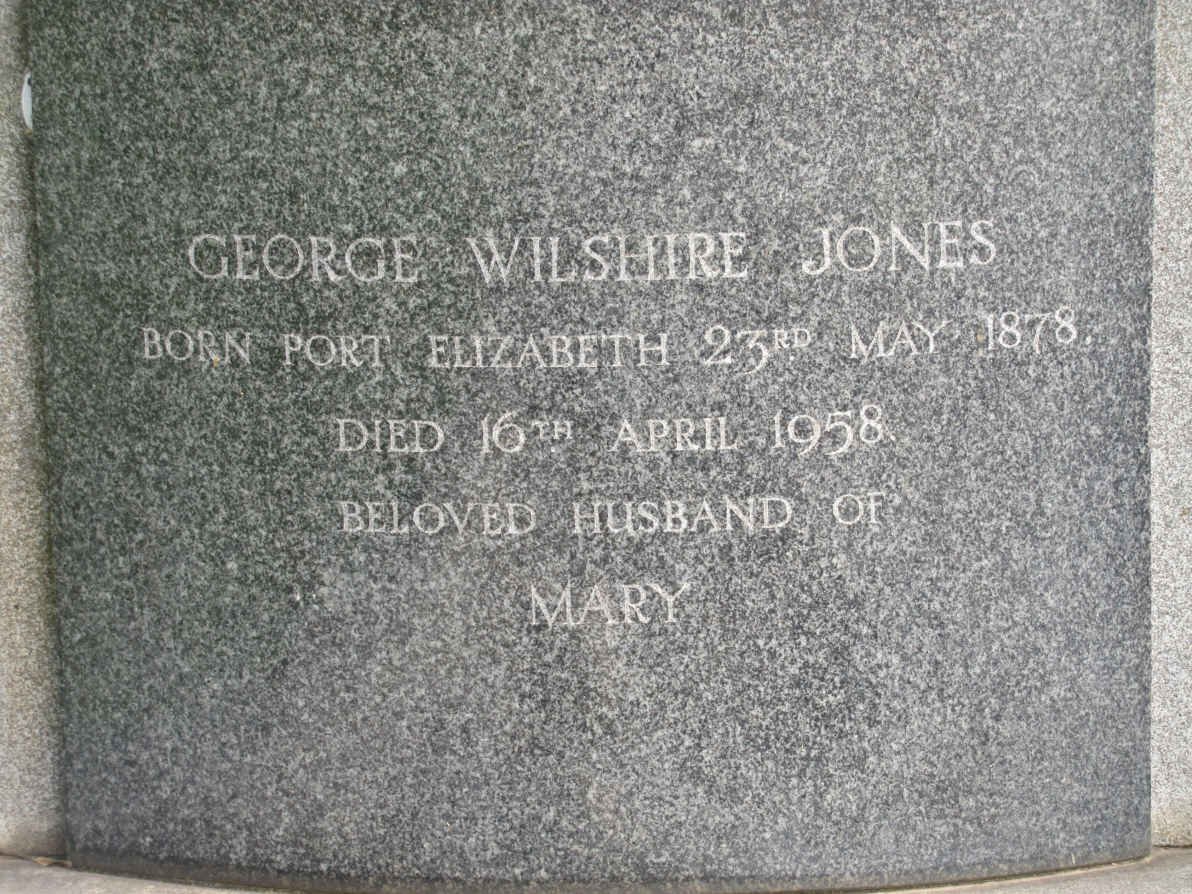 JONES George Wiltshire 1878-1958