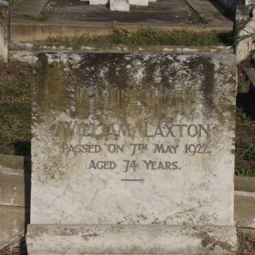 LAXTON William -1922