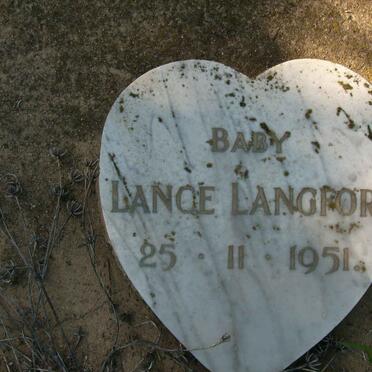 LANGFORD Lance -1951