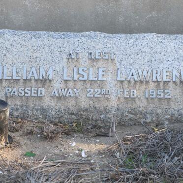 LAWRENCE William Lisle -1952