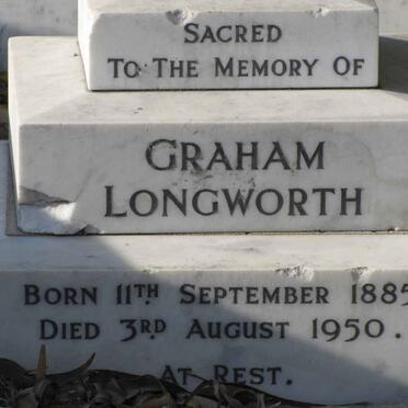LONGWORTH Graham 1885-1950