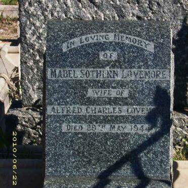 LOVEMORE Mabel Sothern -1944