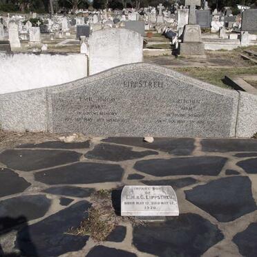 LIPPSTREU Emil Hugo 1885-1957 &amp; Gretchen 1892-1959 :: LIPPSTREU Infant -1920