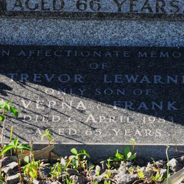 LEWARNE Trevor -1983