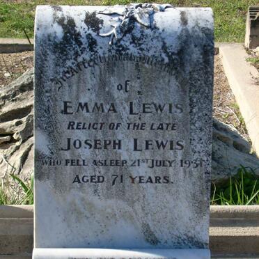 LEWIS Emma -1931