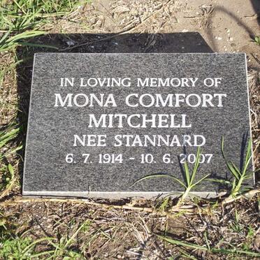 MITCHELL Mona Comfort nee STANNARD 1914-2007