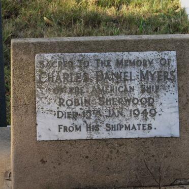 MYERS Charles Daniel -1949