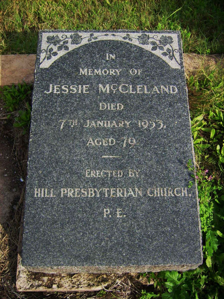 McCLELAND Jessie -1953