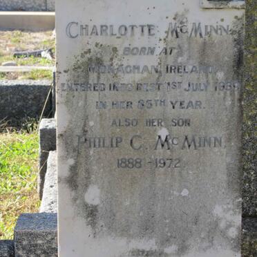 McMINN Charlotte -1939 :: McMINN Phillip C. 1888-1972