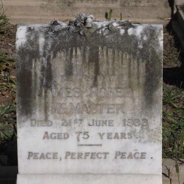 McMASTER James Robert -1933