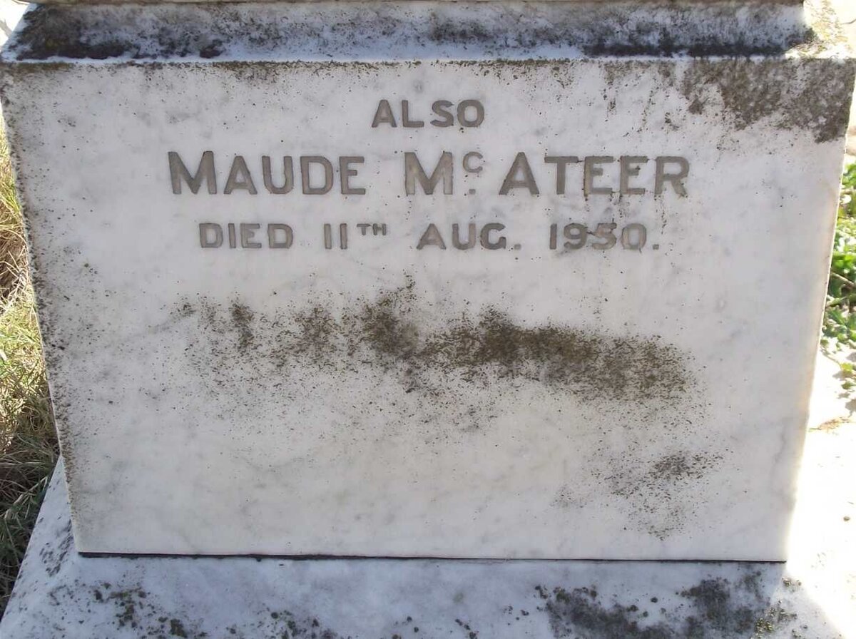 MCATEER Maude -1950