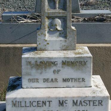 McMASTER Millicent -1951