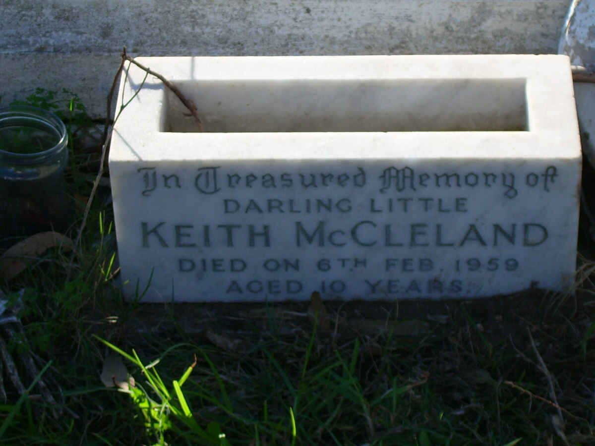 McCLELAND Keith -1959