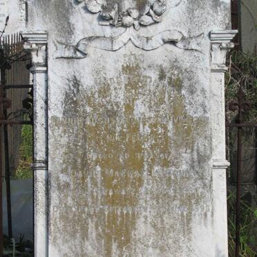 MCGOUN Fannie Augusta Eugenie nee FECHT 1860-1898