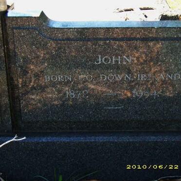 McCOY John 1872-1954