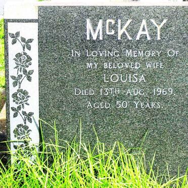 McKAY Louisa -1969