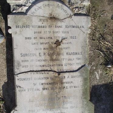 MACMILLAN :: HARDMAN :: BORGSTROM