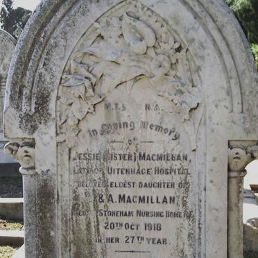 MACMILLAN Jessie -1918
