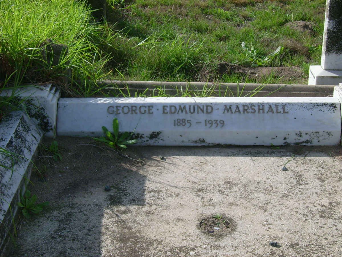 MARSHALL George Edmund 1885-1939