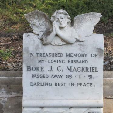 MACKRIEL Boke J.C. -1951 