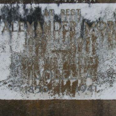MORE Isobella 1850-1941 :: MORE Alexander 1875-1937