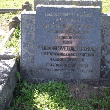 MORGAN James -1952 &amp; Alice Maud -1952