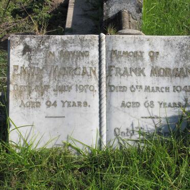 MORGAN Frank -1941 &amp; Emily -1970 