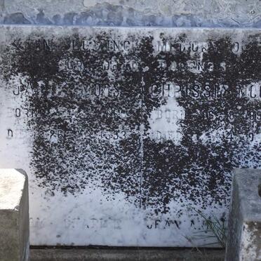 MOOS Japie 1885-1953 &amp; Chrissie 1898-1945