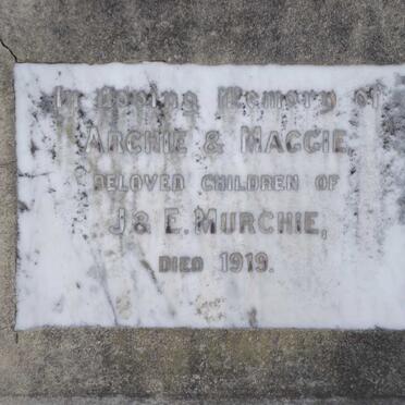 MURCHIE Archie -1919 &amp; Maggie -1919