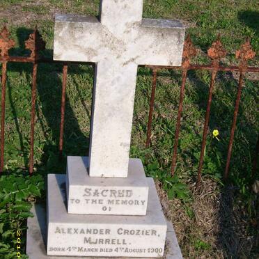 MURRELL Alexander Crozier 1900-1900