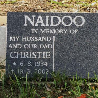 NAIDOO Christie 1934-2002