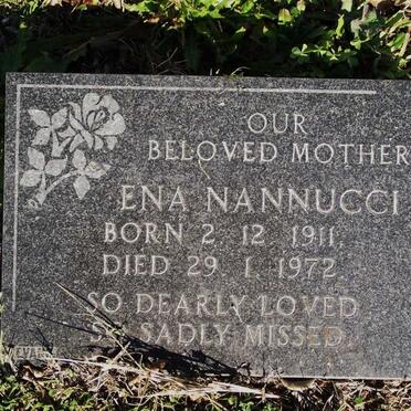NANNUCCI  Ena 1911-1972