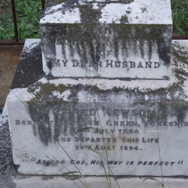 NEWSOME Alfred 1846-1894