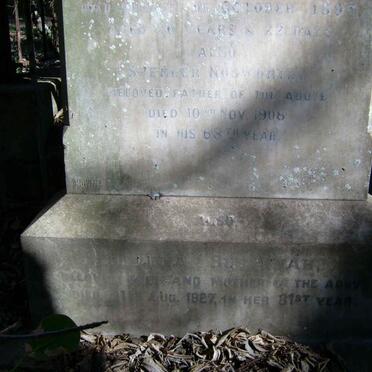 NOSWORTHY Spencer -1908 &amp; Helena Susannah -1927