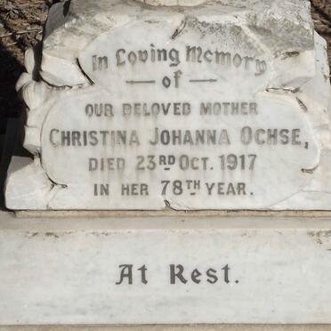 OCHSE Christina Johanna -1917